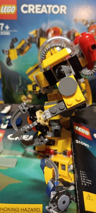 Только Киев. Лего (LEGO) 31090 подводный робот