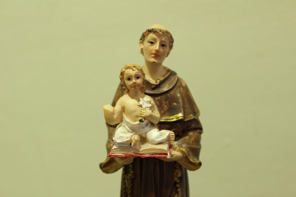 Imagem de Santo António e o Menino em Massa 14 cm