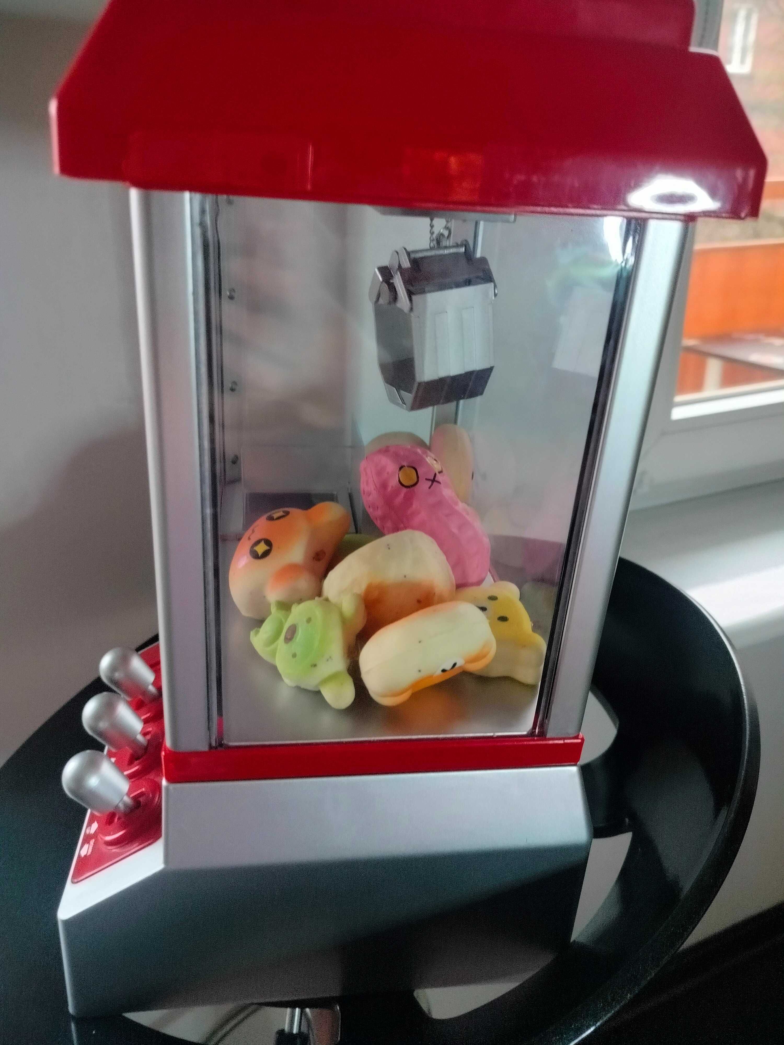 Automat do gier łapa do wyciągania zabawek maskotki cukierków kulek