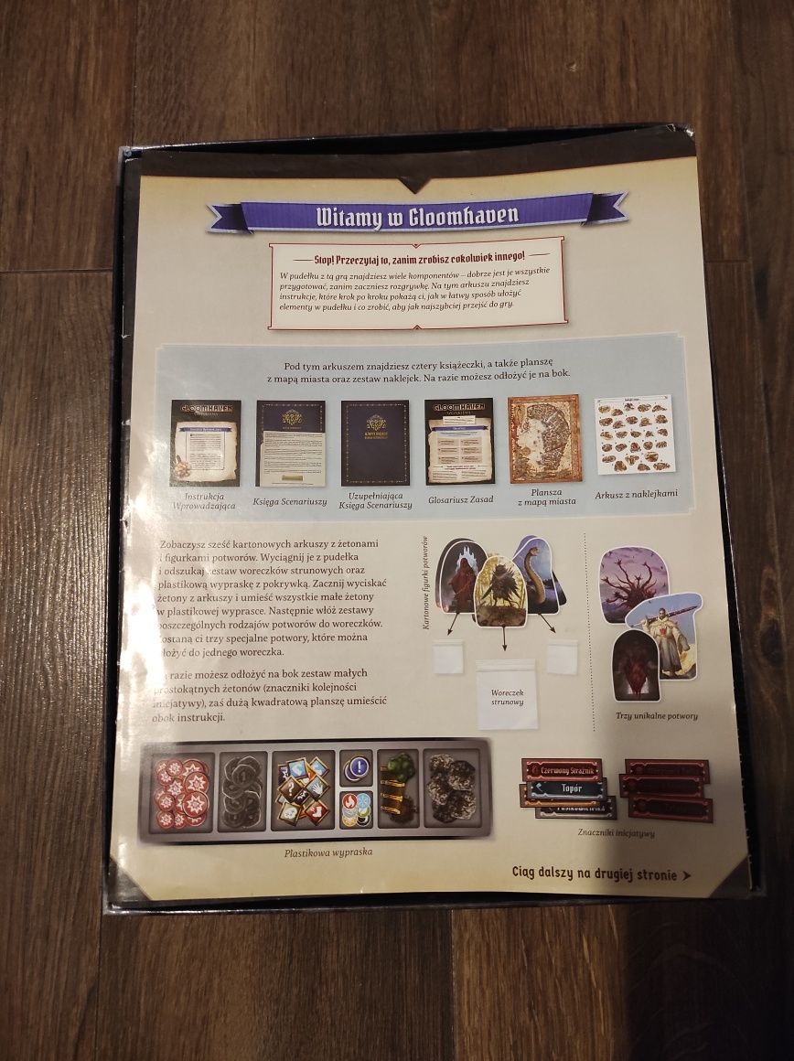 Gloomhaven Szczeki Lwa gra planszowa