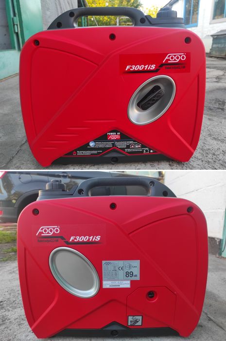 Генератор Fogo F3001iS 2,5 кВт інверторний+вихлоп+стіл