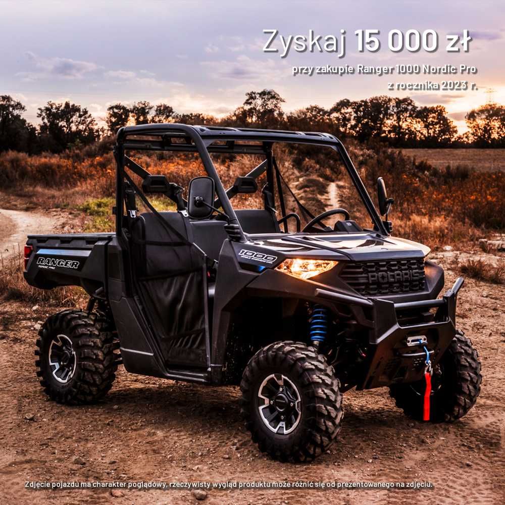 Polaris Ranger 1000 Nordic, PROMOCJA !!! 99 999 zł brutto, Moto-Doktor