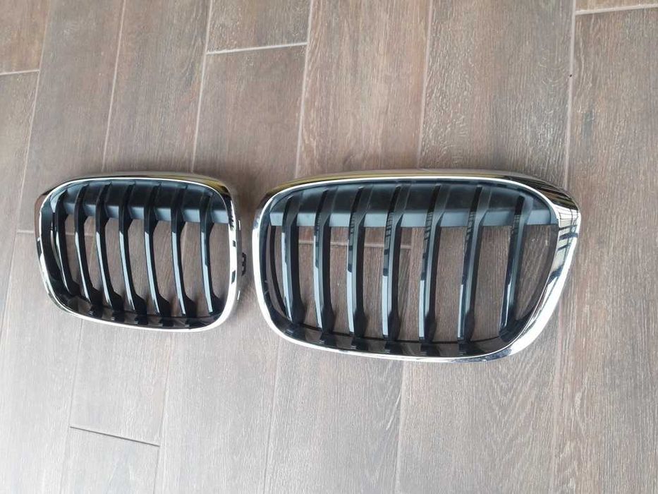 Решетки ноздри BMW X1 F48 решетка БМВ Х1 2015-2020