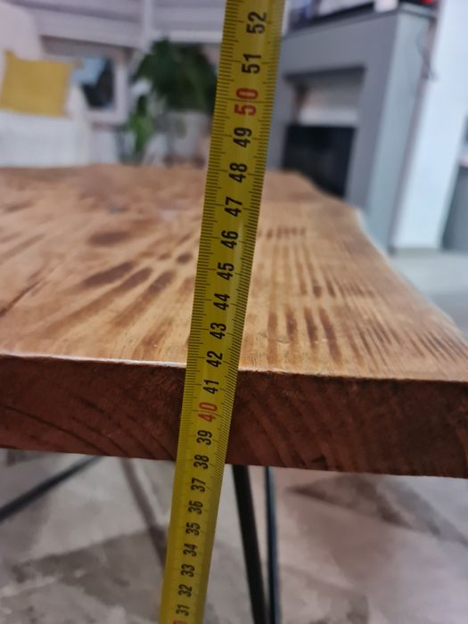 Mesa de centro madeira maciça