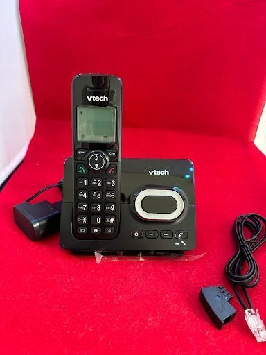 outlet telefon bezprzewodowy vtech cs2050 wbudowany wyświetlacz 1.8