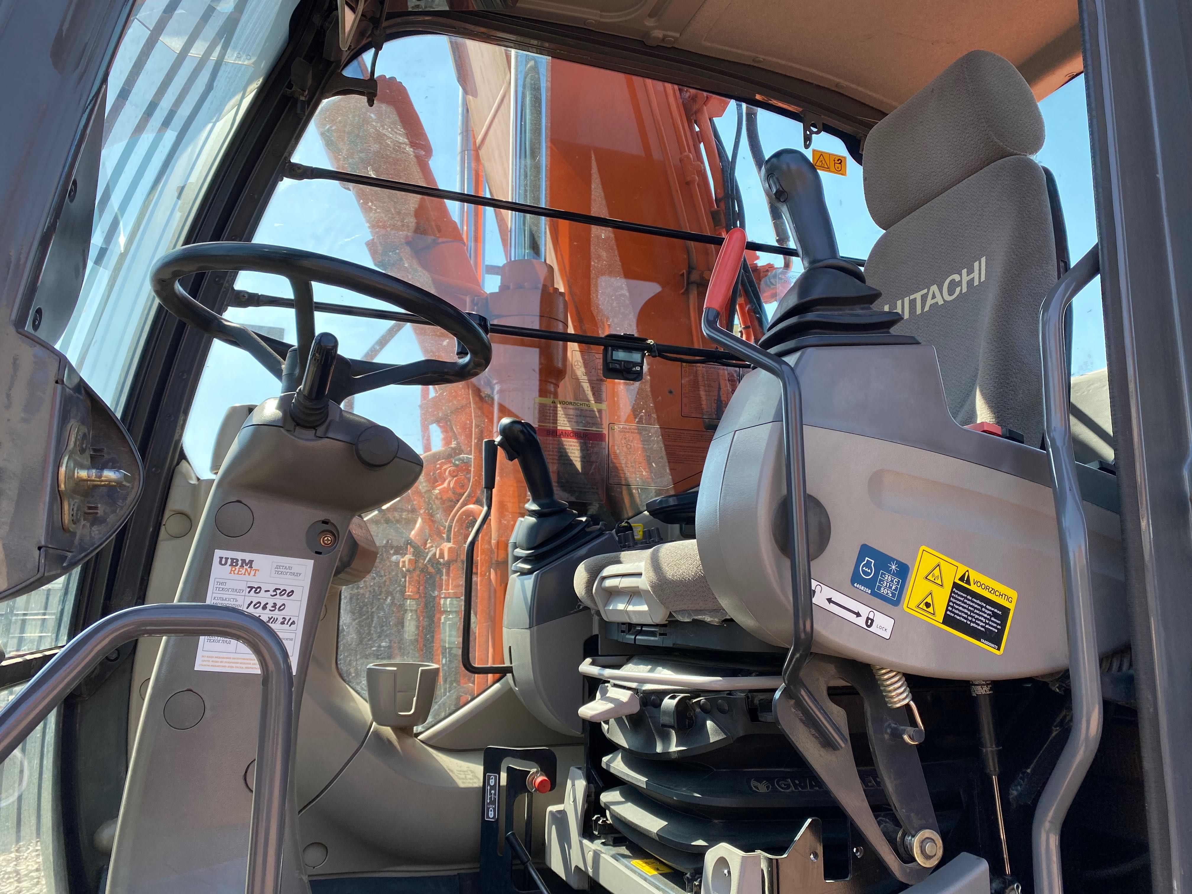Колісний екскаватор Hitachi ZX140W-3 / Колесный экскаватор 17 тонн