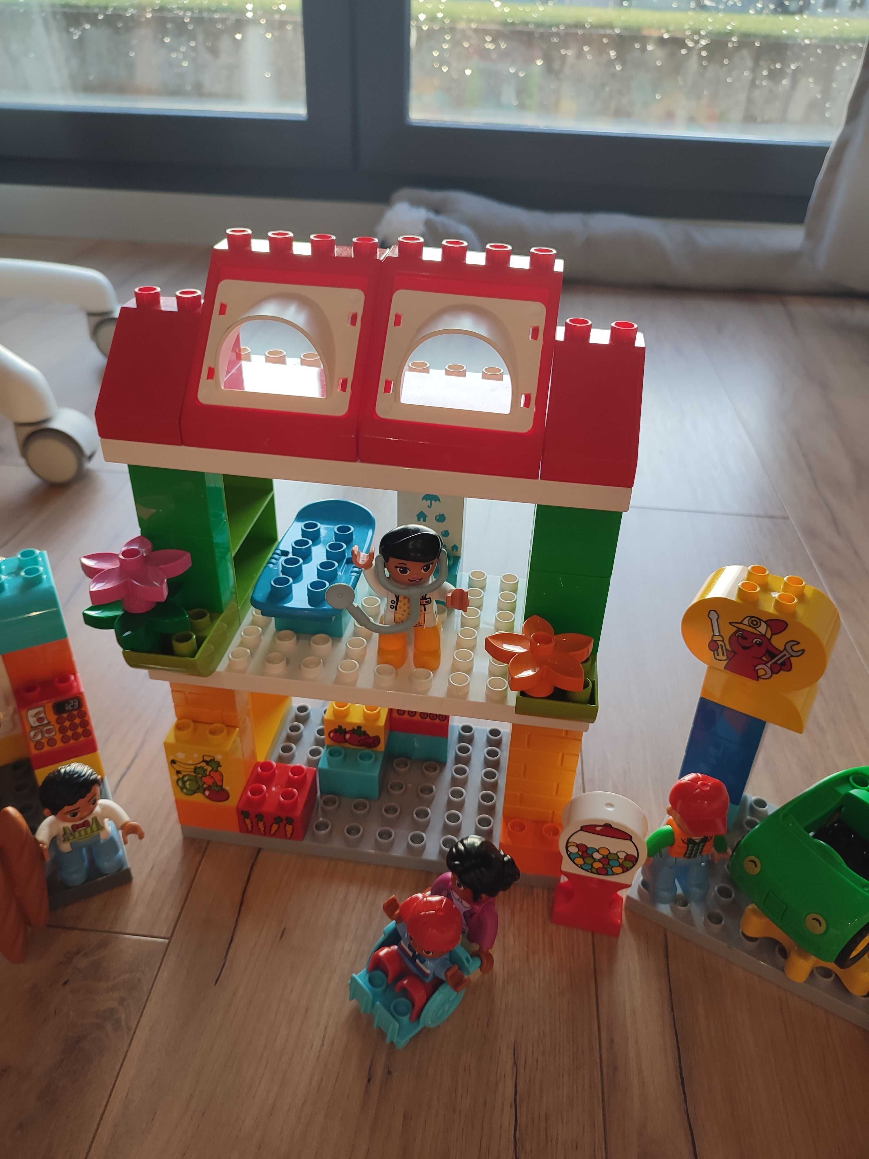 Zestaw LEGO Duplo Miasteczko + Moja pierwsza wyscigówka