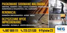 MALOWANIE elewacji dachu PIASKOWANIE kostki cegły RENOWACJA mycie