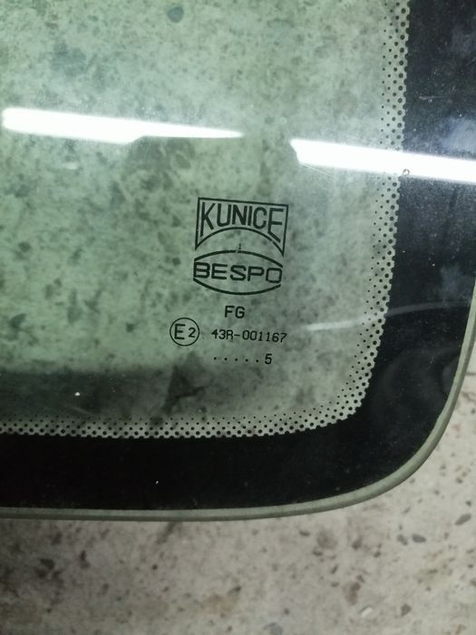 Szyby uchylne fiat cinquecento komplet
