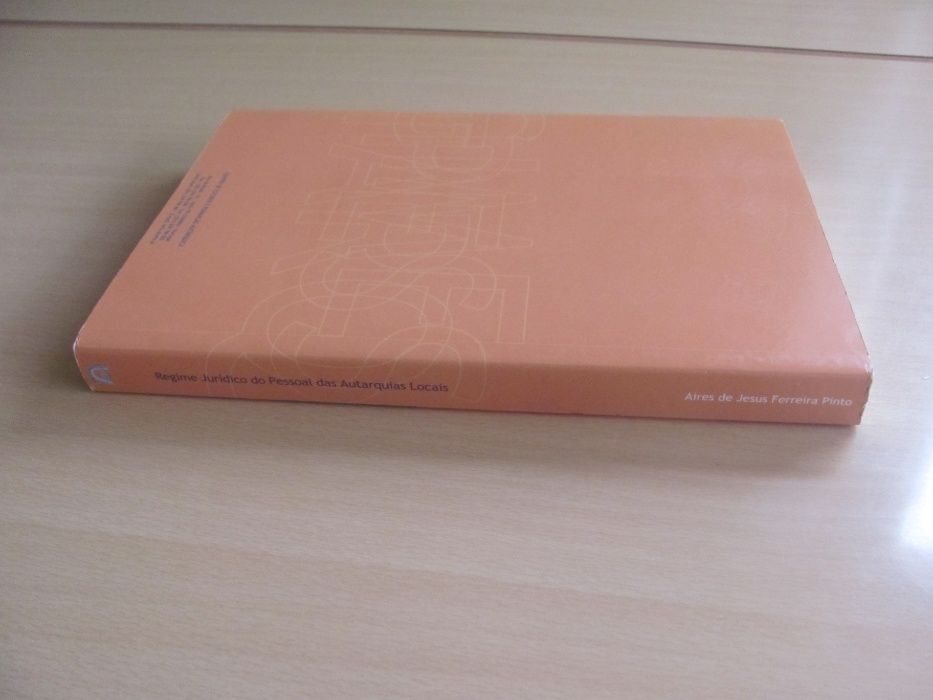 Regime Jurídico do Pessoal das Autarquias Locais de Aires de Jesus Fer