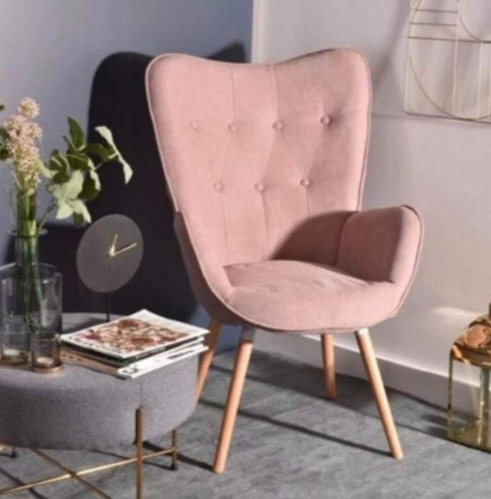 Fotel Uszak z podnóżkiem