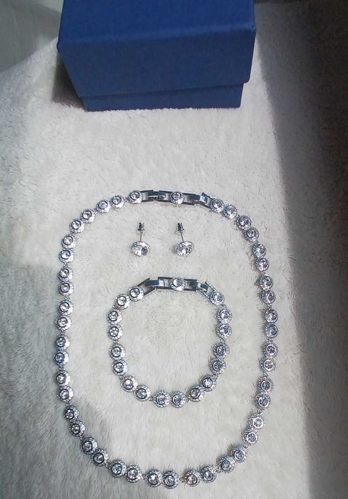 Conjunto colar swaroski