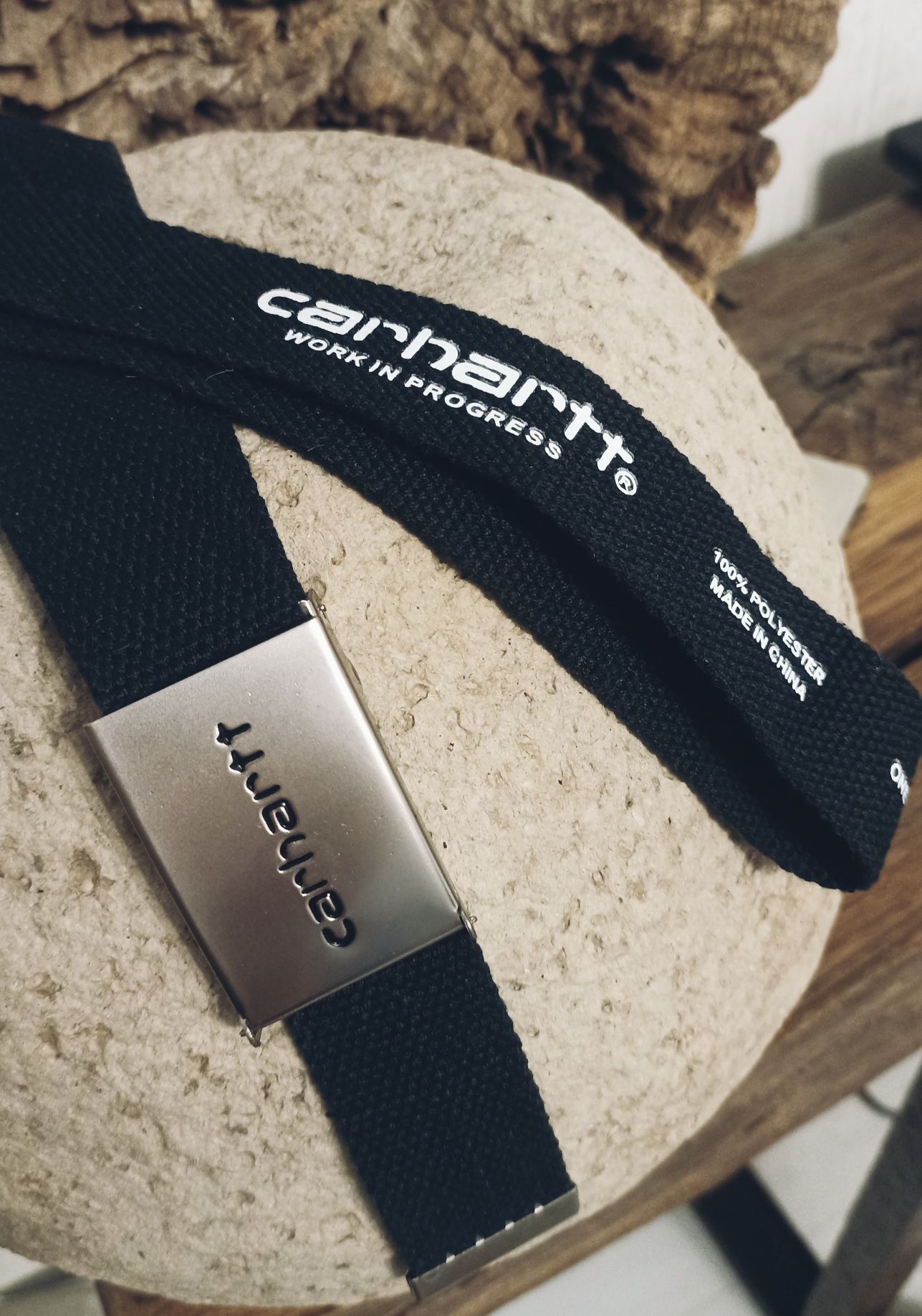 Ремінь Carhartt Кархарт чорний 120 см
пояс