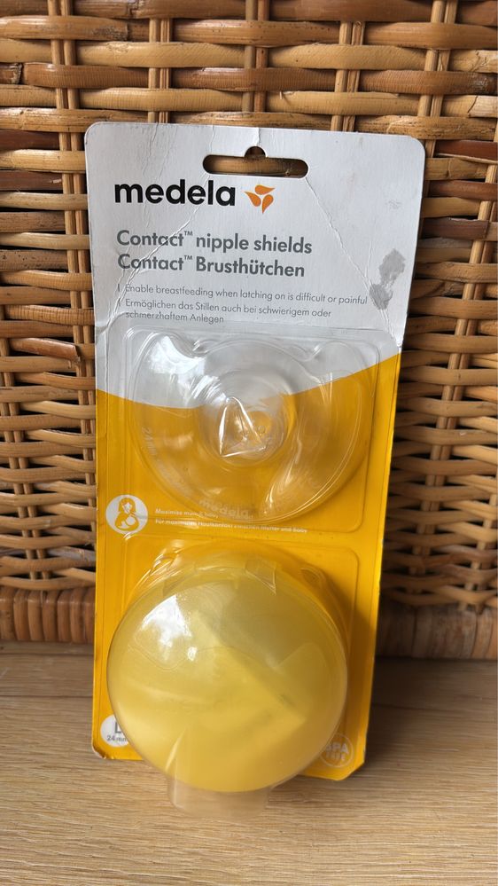 Medela nakładki na Sutki BPA Free L