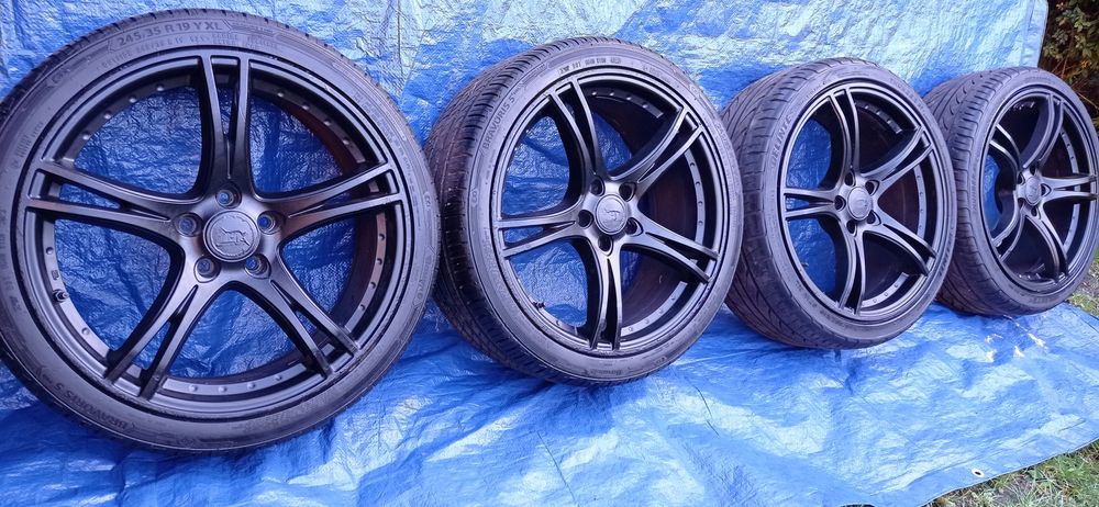 Felgi Koła Aluminiowe MAM 245/35/R19 5x112 AUDI VW MERCEDES SEAT SKODA