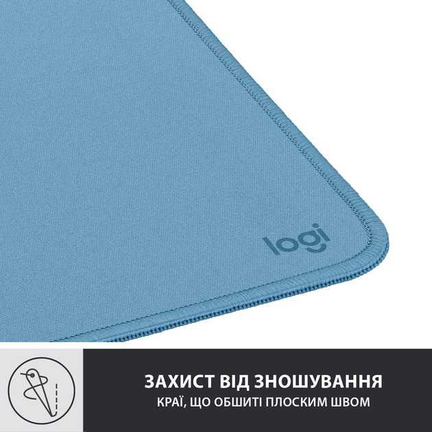 Ігрова поверхня Logitech Mouse Pad Studio Series Blue (956-000051)