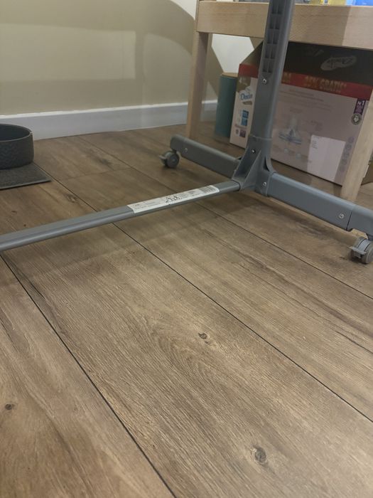 Łóżeczko dostawne Moby-System LUNA 3w1 - szare