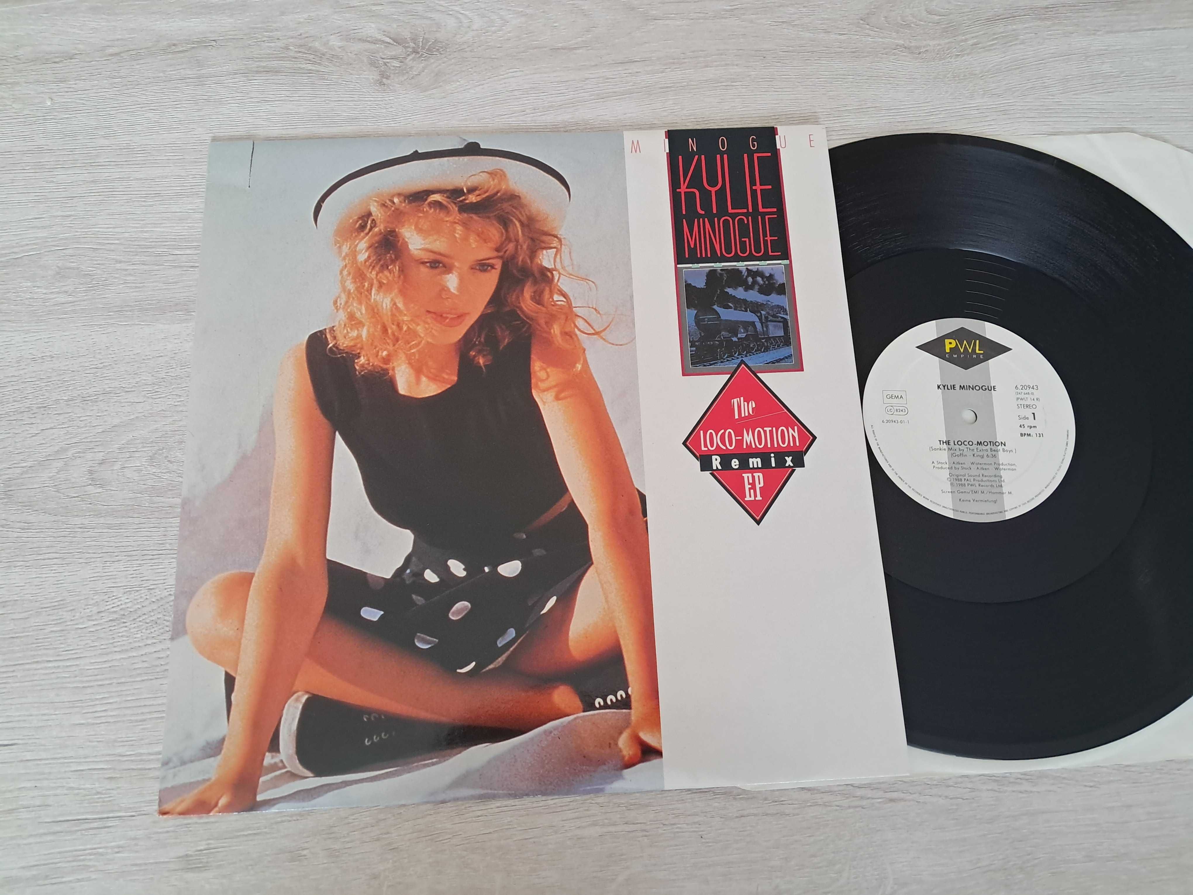 Kylie Minogue  The Loco-Motion  Remix  WINYL  (12'')  EX/EX
