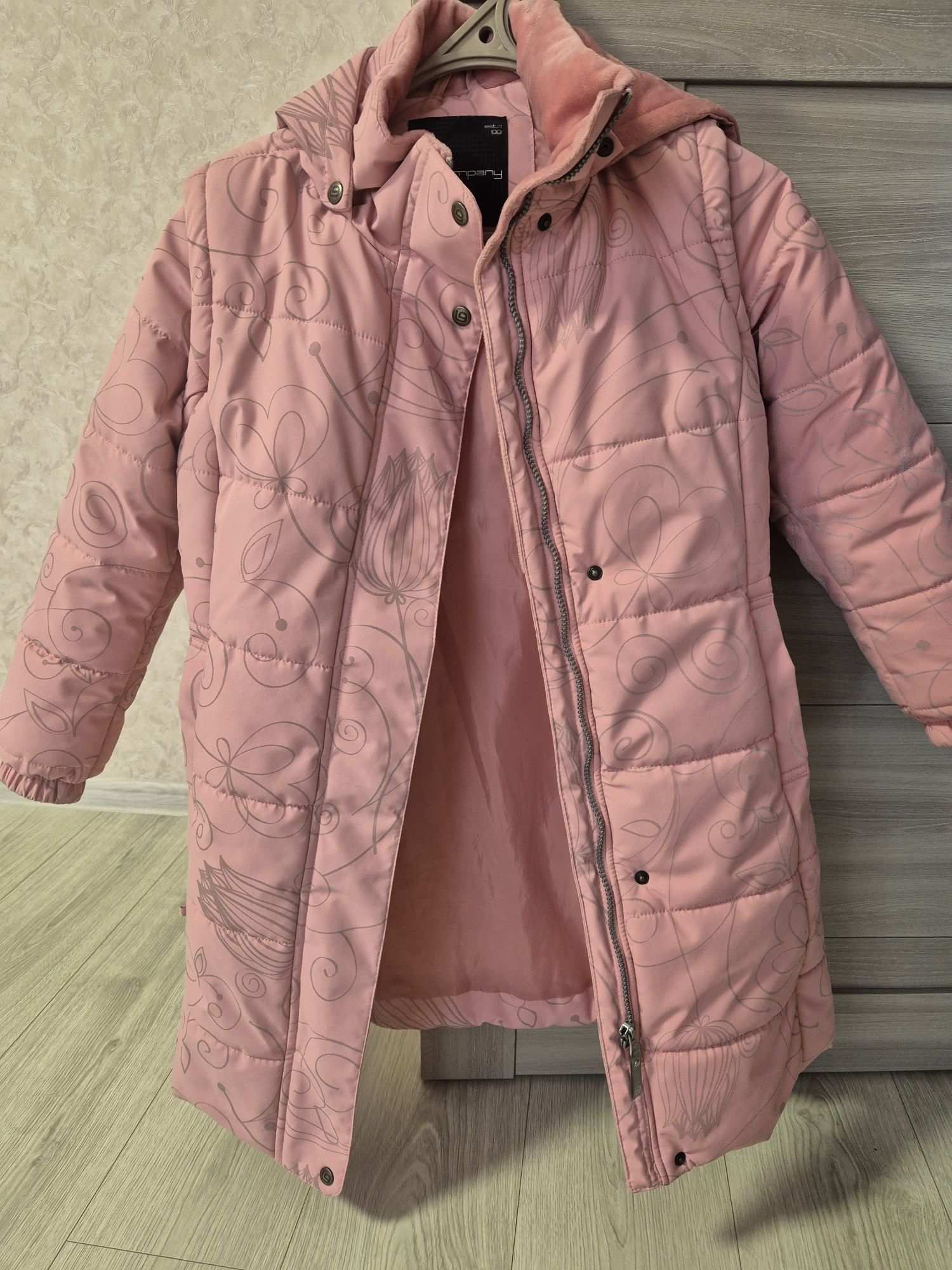 Продам підліткове зимове пальто-жилет 2в1  Lenne Keira  140 +6 см