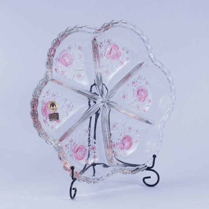 Walther glass Przepiękny kabaret szklany