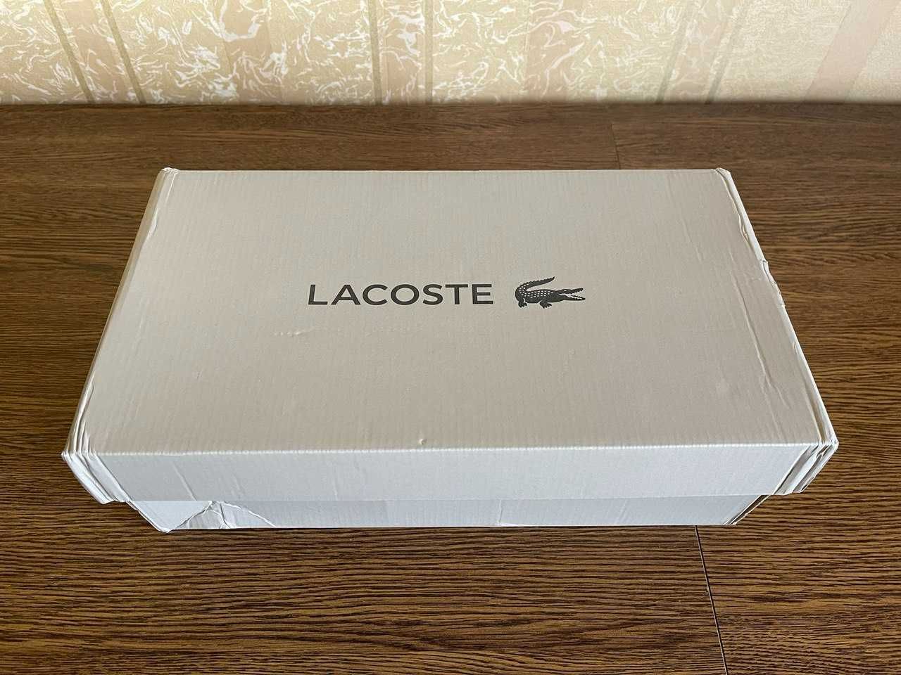 Продам кожаные сникеры (повседневные кроссовки) Lacoste Storda