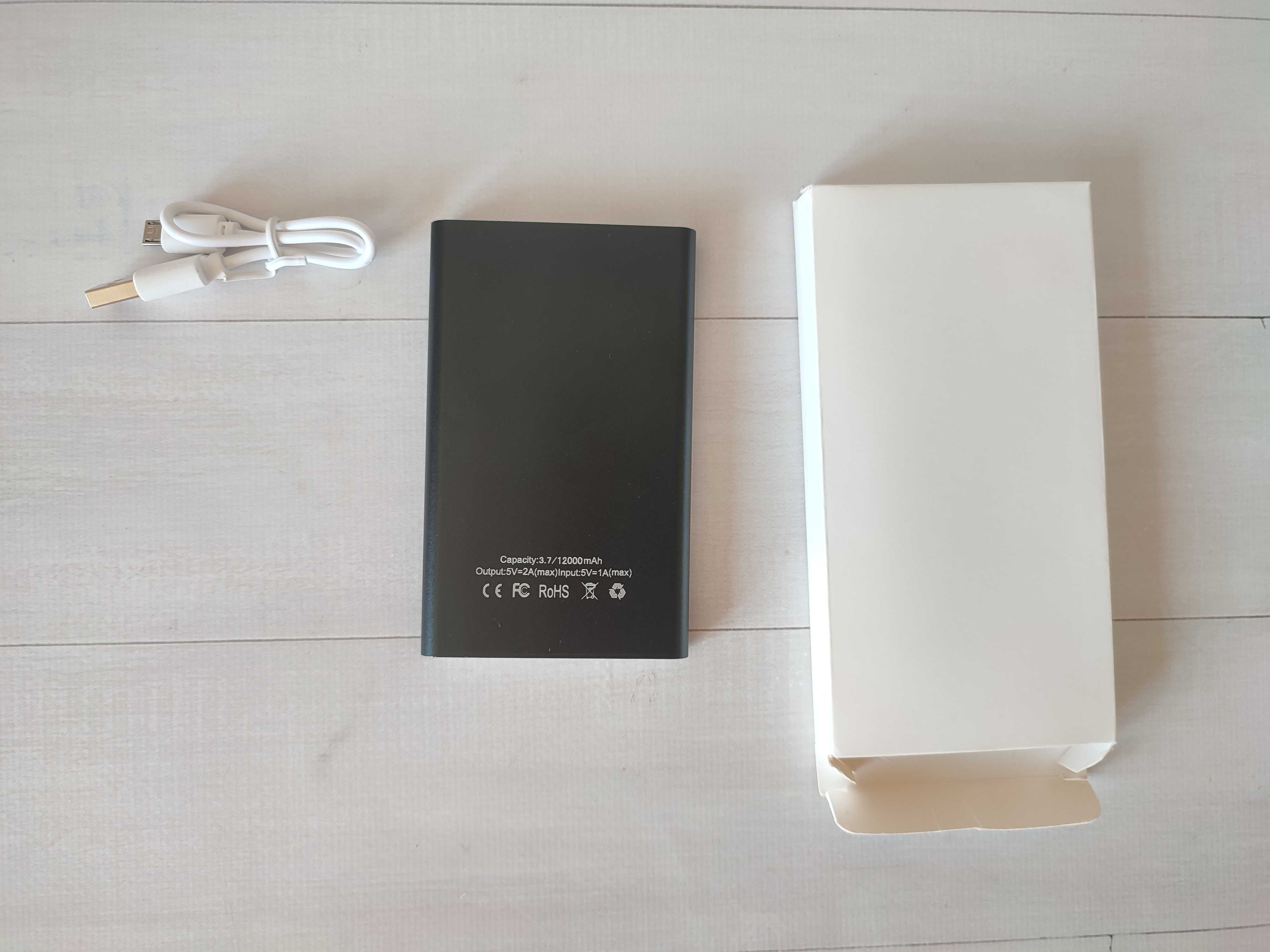 Внешний аккумулятор Power bank 12000mAh