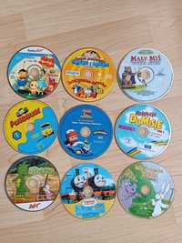 Bajki DVD dla dzieci 9szt Disney i inne