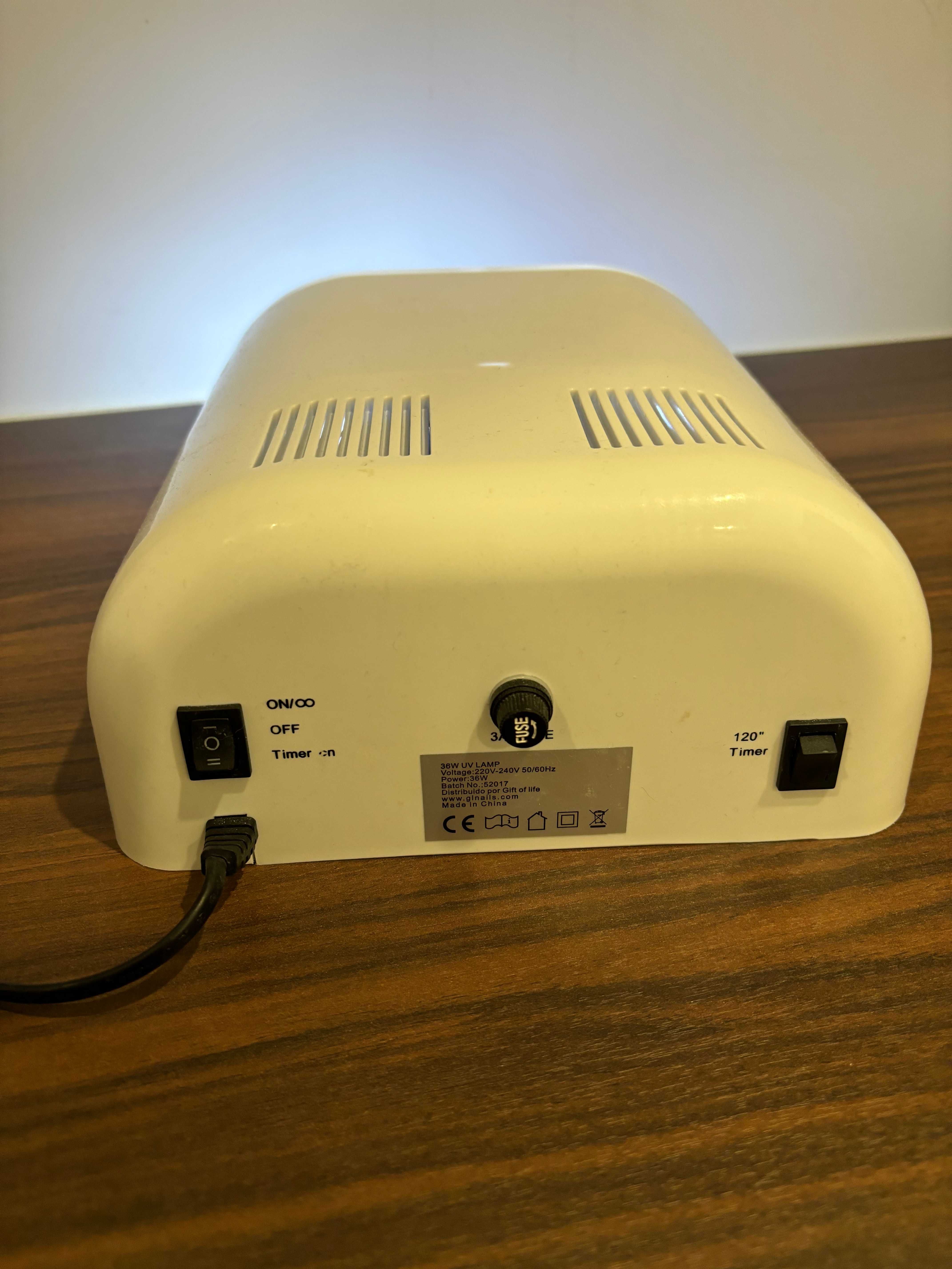 Catalisador UV Lâmpada 36W branca