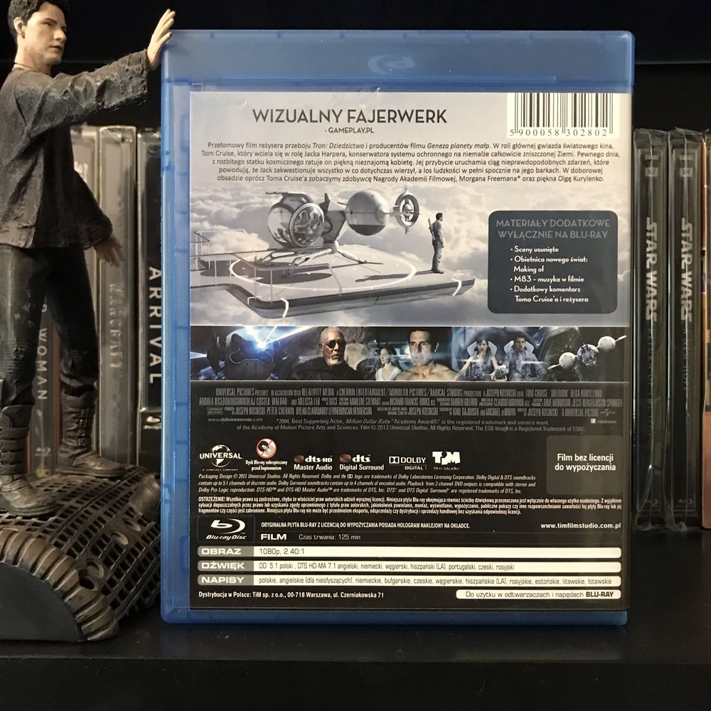 Niepamięć - Oblivion (2013) Blu-Ray PL