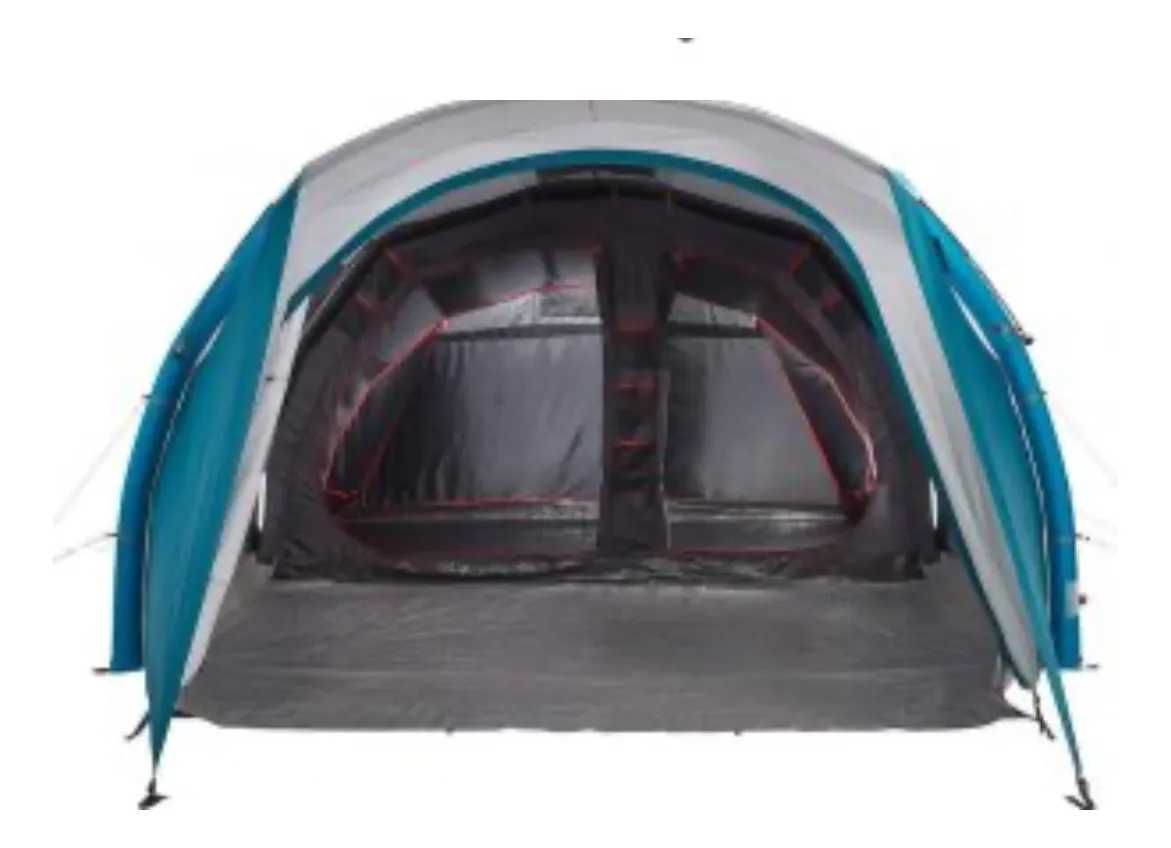 Tenda de campismo insuflável. Quechua Air Seconds 5.2 Fresh & Black