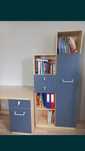 Meble komplet biurko szafy biblioteczka