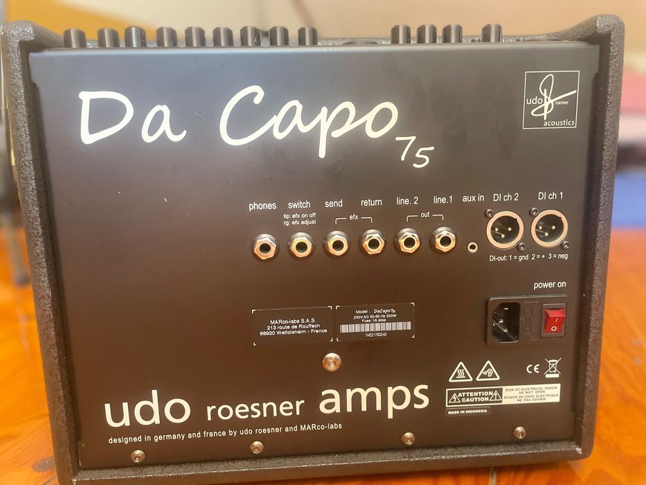 Amplificador violao clássico/ guitarra e voz