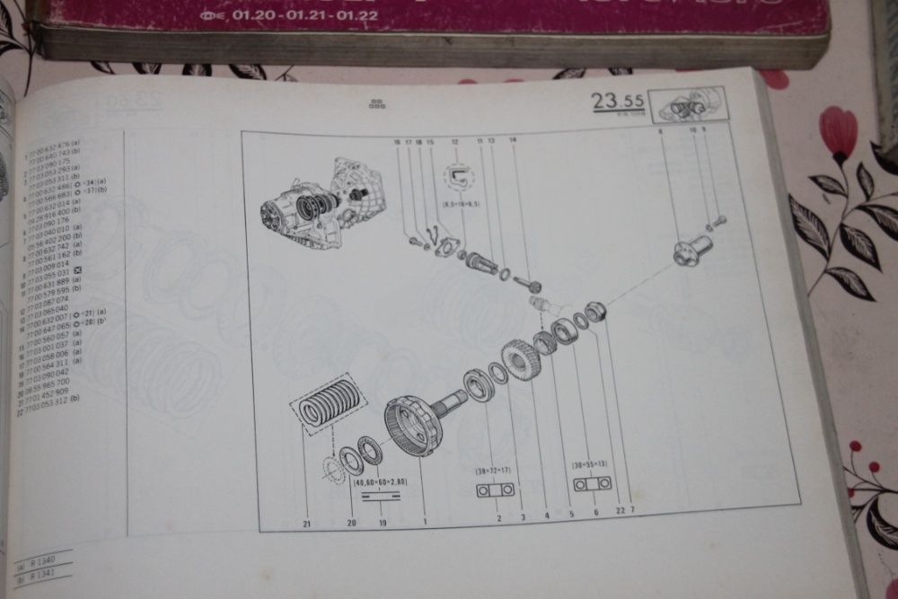 Diversos manuais Tecnicos Renault (mecanica, peças, etc)