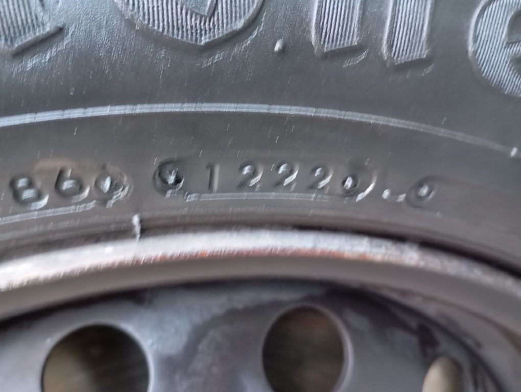 Opony Firestone VANHAWK2 2015/65/R16 C z felgami Jumpy lll