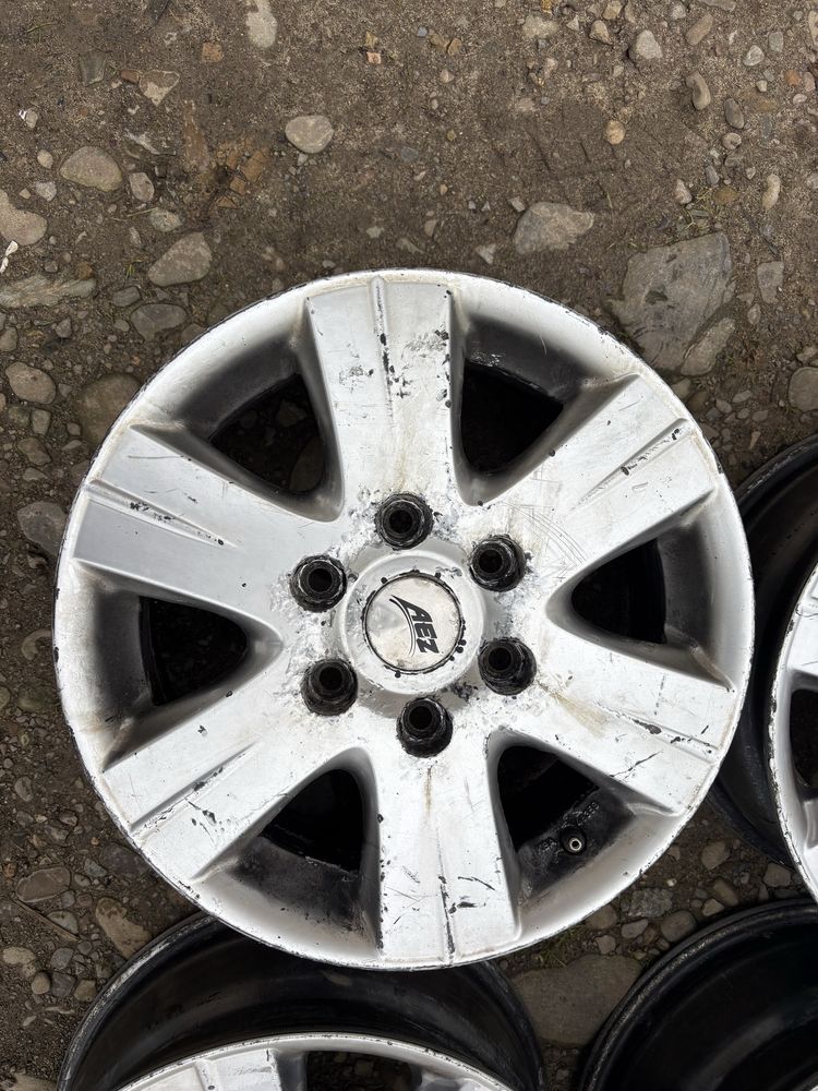 Диски легкосплавні 6x130 R16 Sprinter 906 907 Vw Crafter титани болти