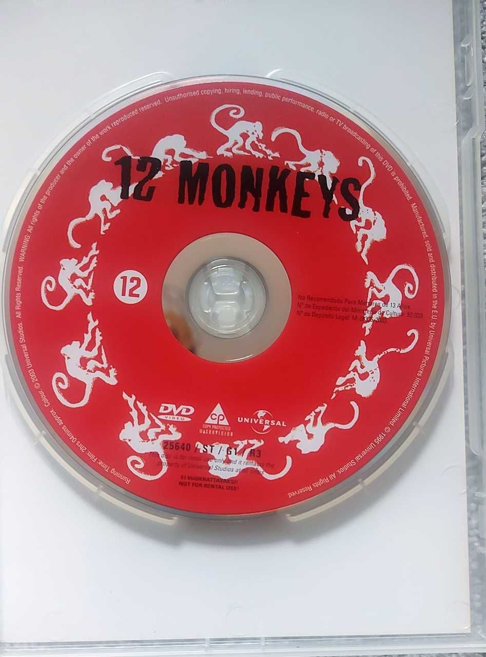 Film DVD 12 Małp