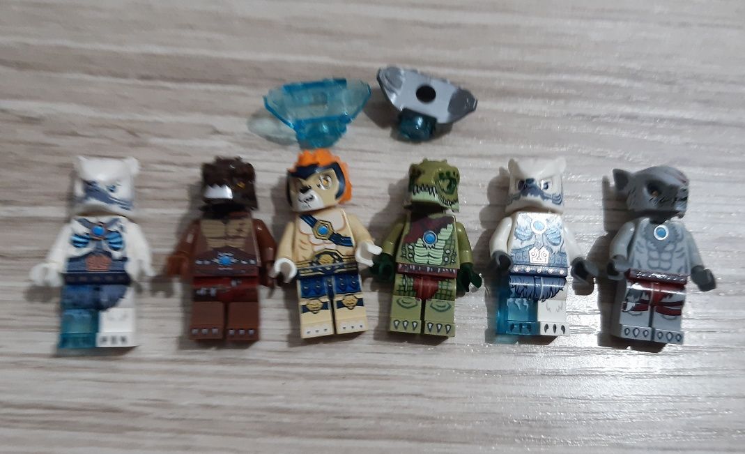 Lego Chima figurki-6 sztuk