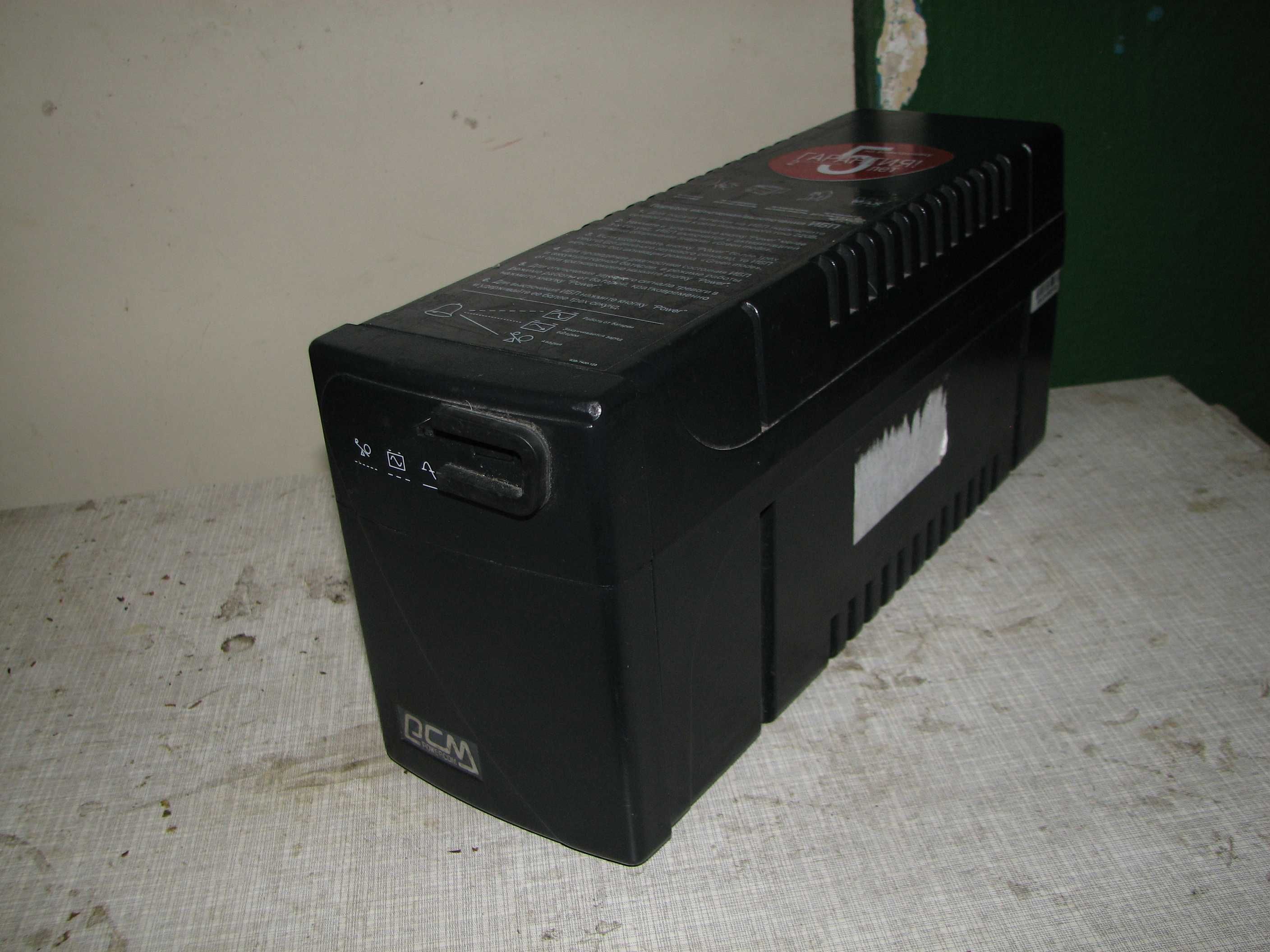 ИБП 390 Ватт Logic Power 650VA-P, 360 Ватт POWERCOM BNT-600AP