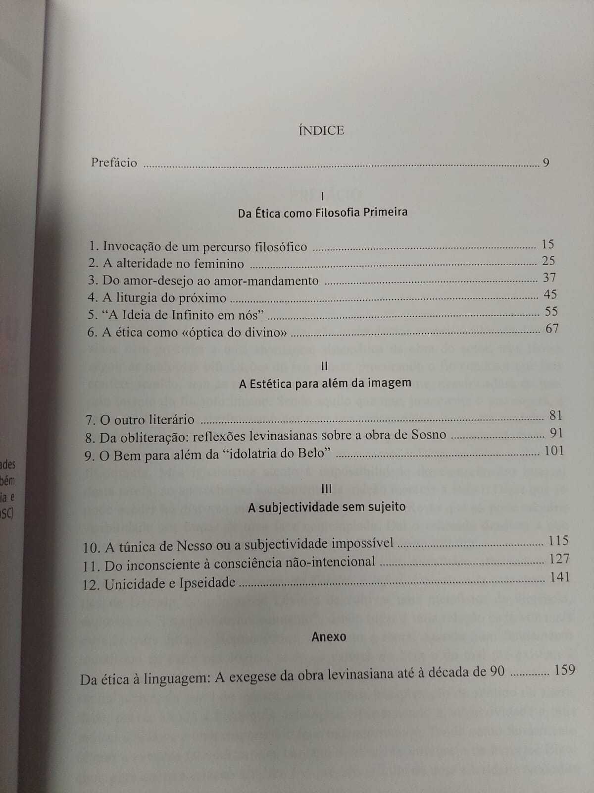 Um pensar para o outro. Estudos sobre Emmanuel Lévinas