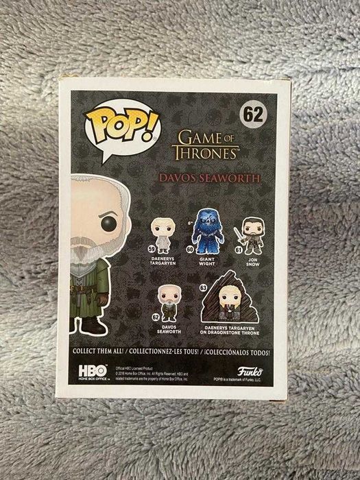 Funko Pop - Davos Seaworth - Game of Thrones #62