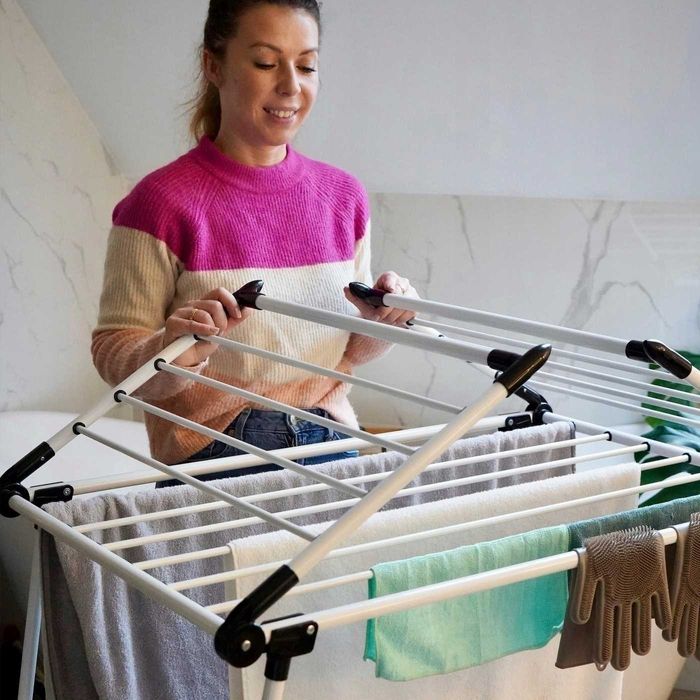 suszarka na pranie balkonowa solidna stojąca konighoffer megan 15mb fv
