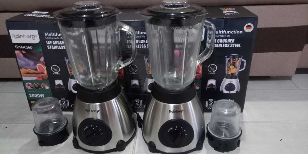 ХИТ ПРОДАЖ   кофемол  Блендер миксер Rainberg RB-2223 2000 Вт