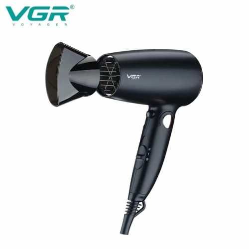 Фен для волос электрический дорожный складной портативный VGR V-439