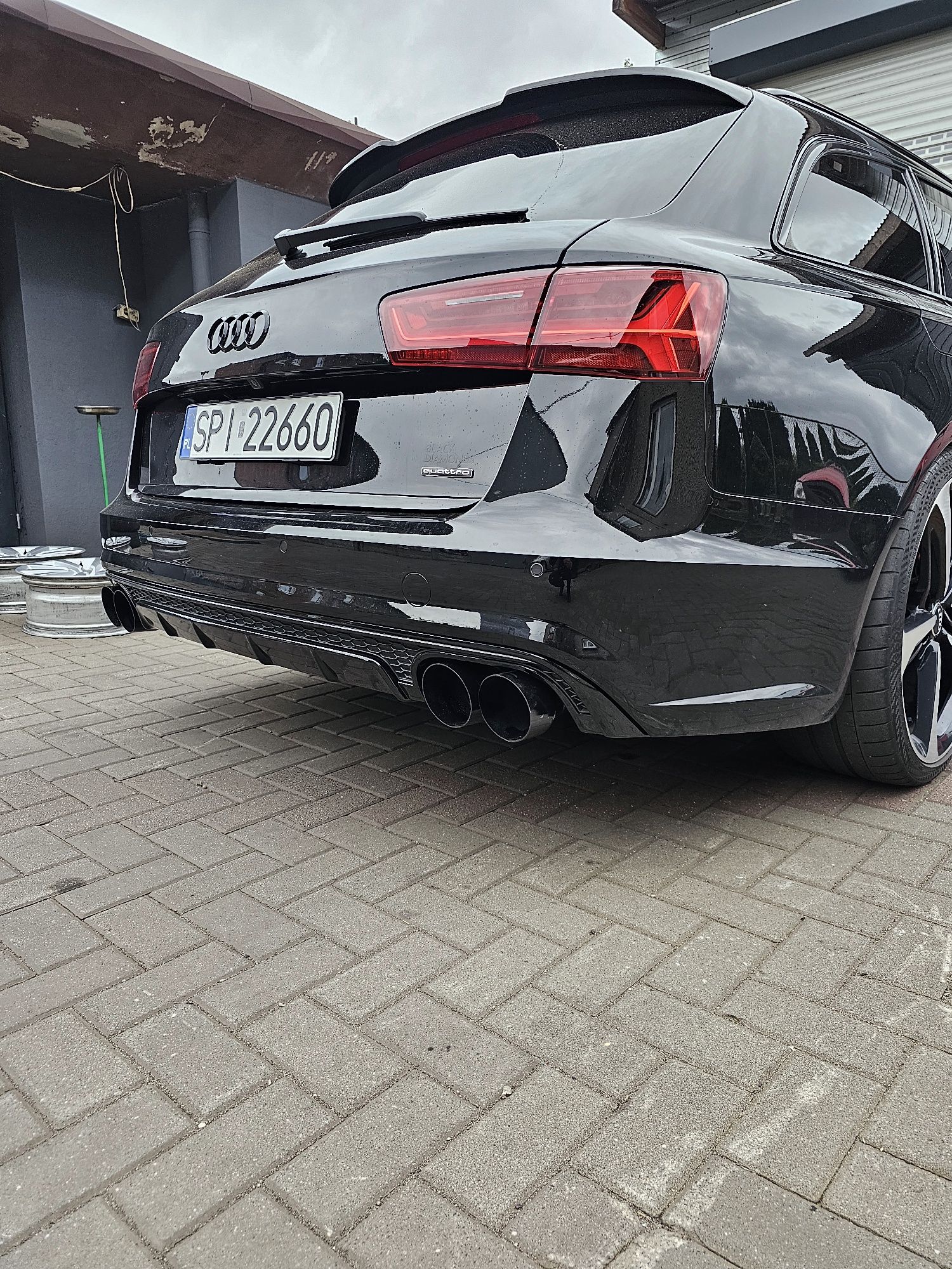 Wydech aktywny przelot przepustnice audi a6 c7 a7 3.0 bitdi
