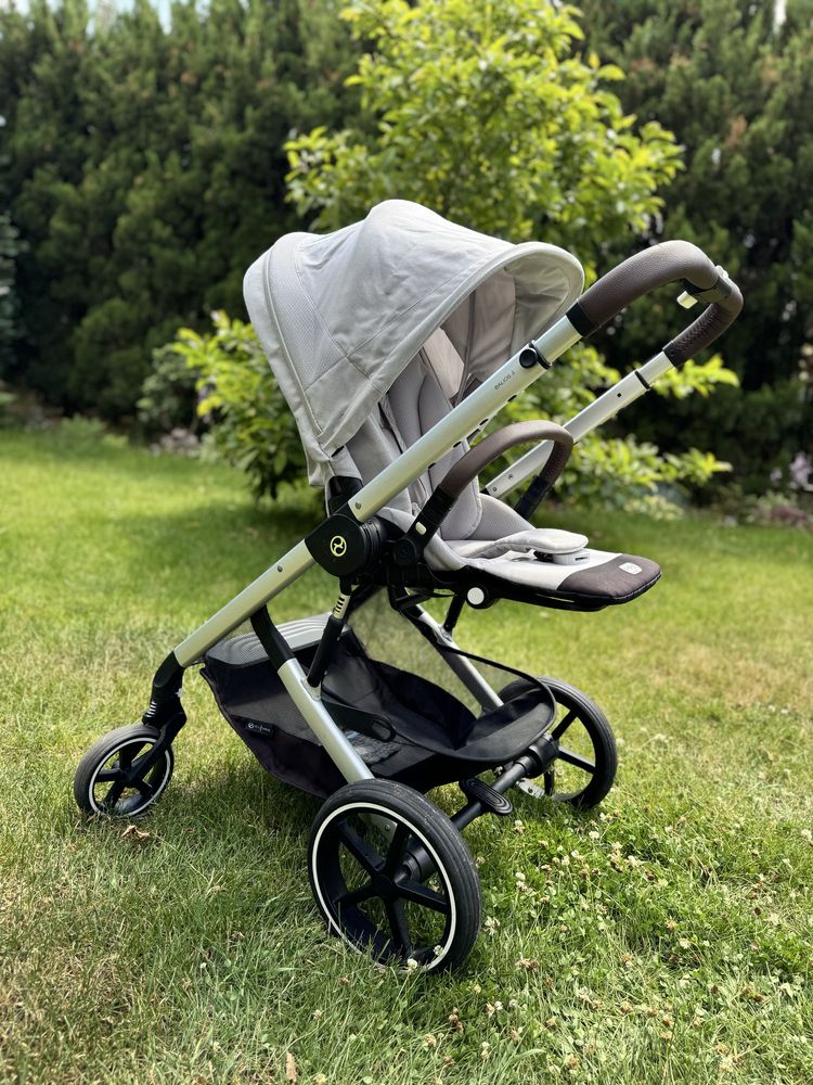 Cybex Balios S Lux Lava Grey + Fotelik Cybex Cloud Z 2