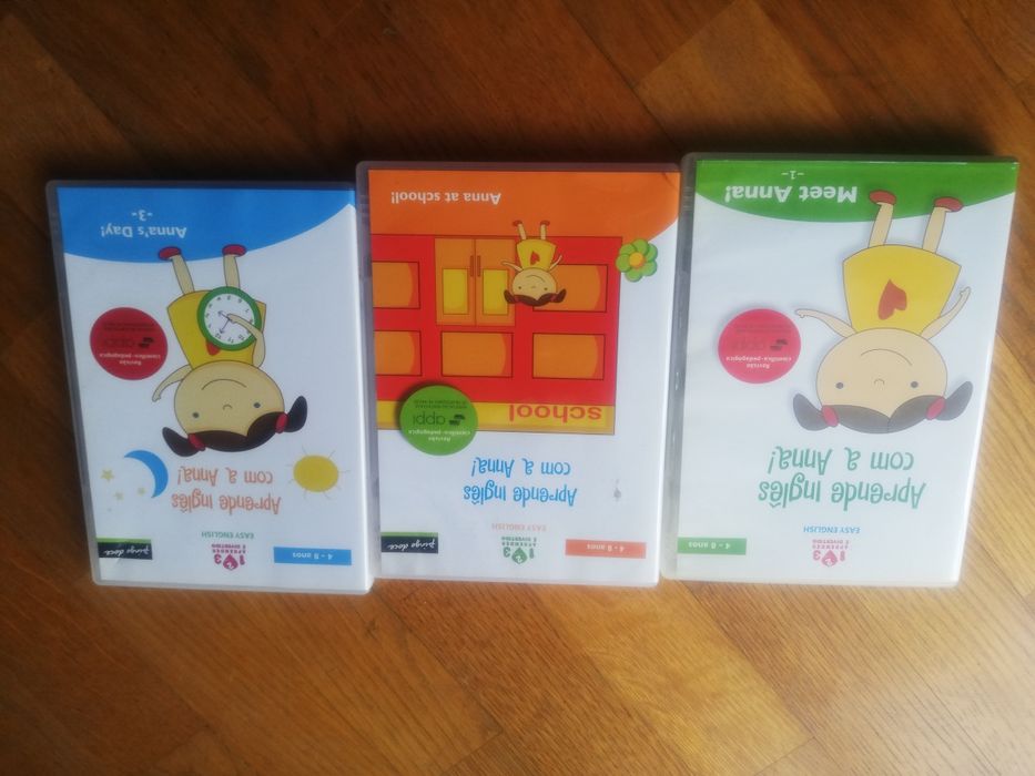 Dvds educativos inglês