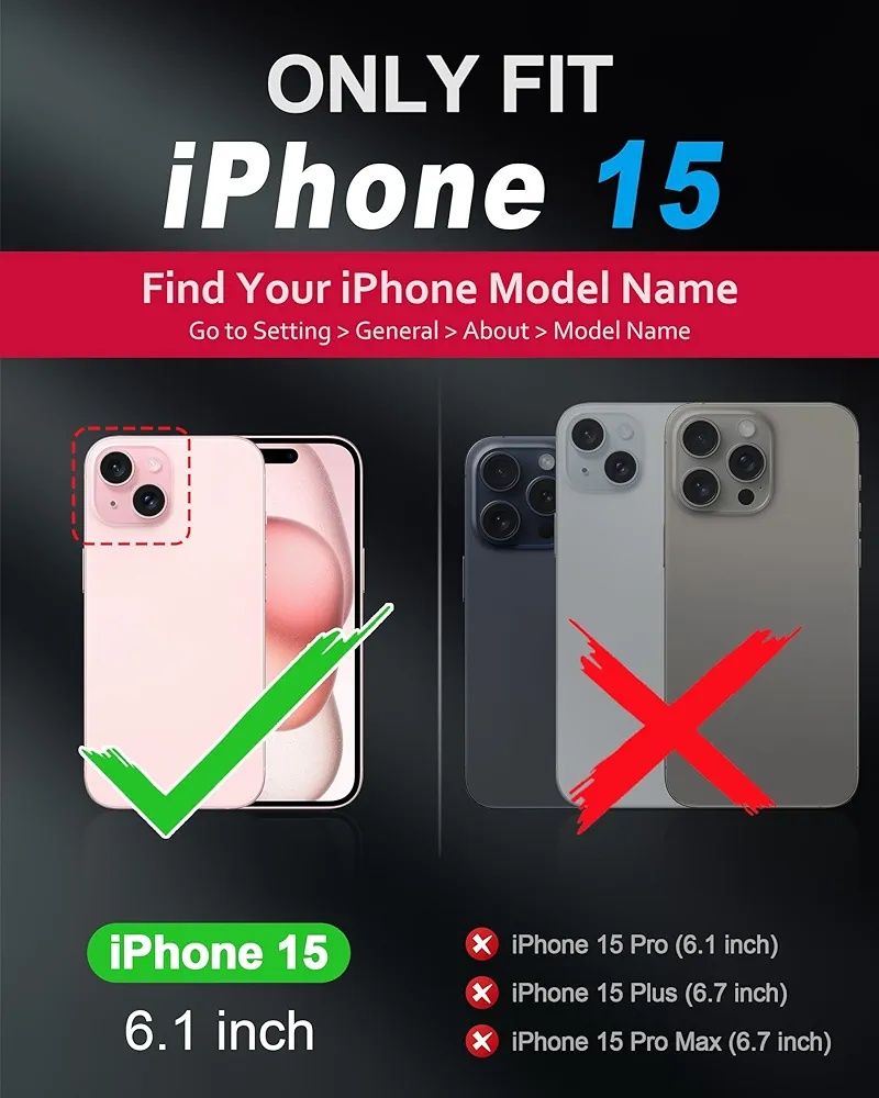 Skórzane etui do iPhone 15 5G 6.1 Shieldon N116