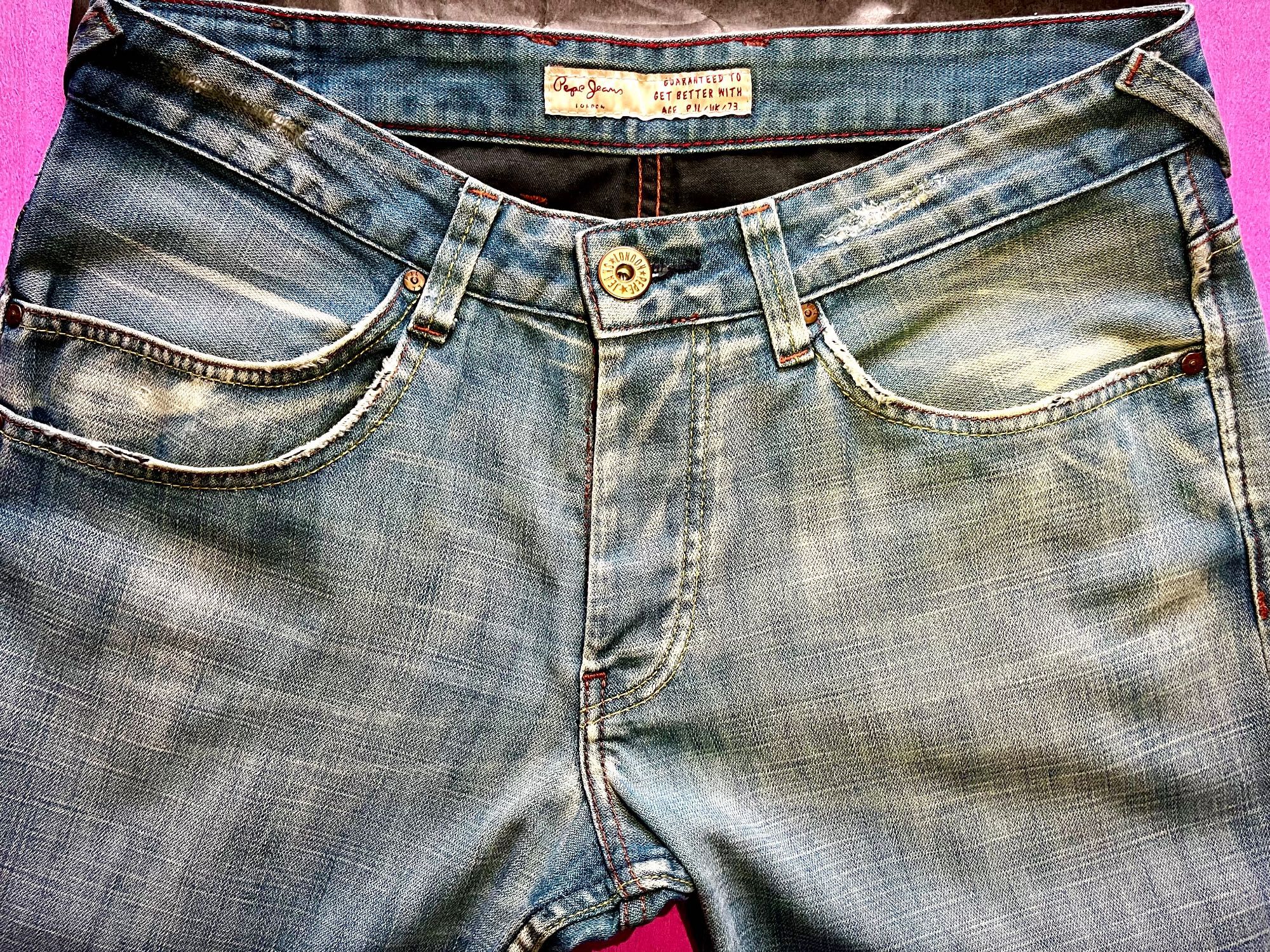 Джинси / Pepe Jeans / Англія / штани джинсові / розмір - 34 /  широкі