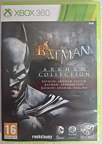 Batman Arkham Collection Asylum City Origins Xbox 360 NOWA