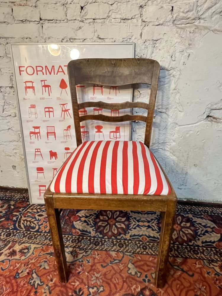 Krzesło Art deco prl. Intage retro